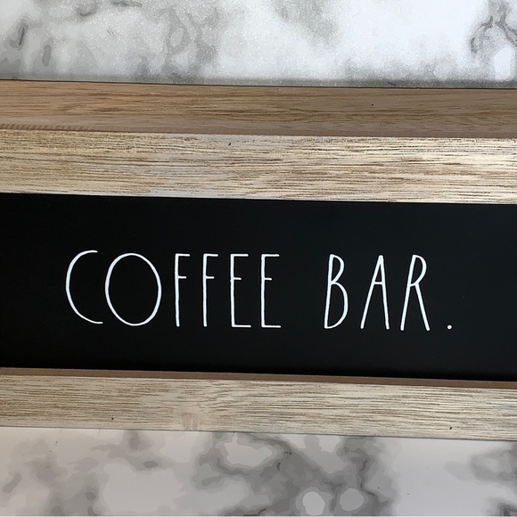 Rae Dunn “COFFEE BAR” Decor / Wall Decor / Plaque / Sign - Picture 3 of 10